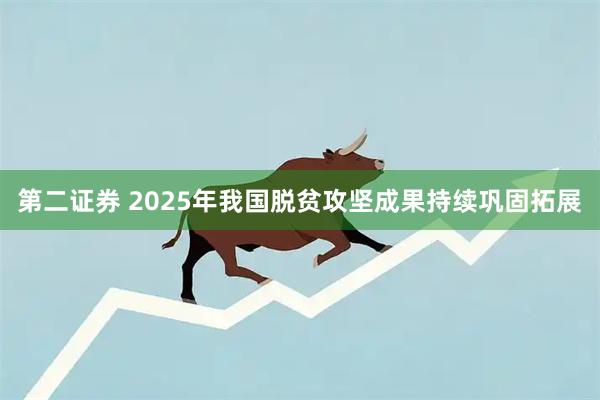 第二证券 2025年我国脱贫攻坚成果持续巩固拓展